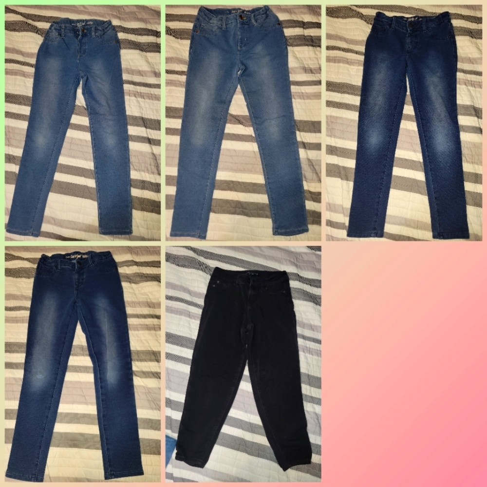 Cat & Jack skinny jeans girls 10-12